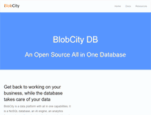 Tablet Screenshot of blobcity.com
